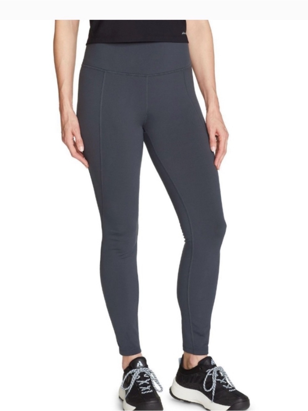 NWT Eddie Bauer GLACIER PEAK TIGHT Gray Leggings "STORM" Sz XL